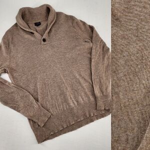 J. Crew Medium | Beige Cowl Neck Wool‎ Blend Sweater Academia Heritage Grandpa